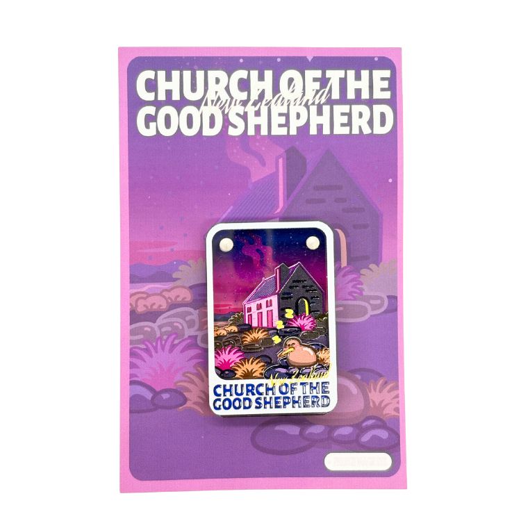 Chapel Under the Stars – 3D Split Ceramic Fridge Magnet