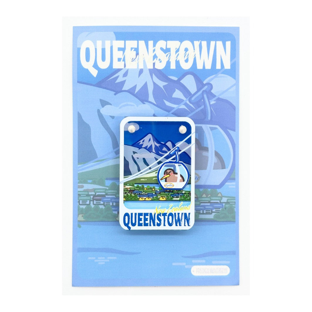 Aoraki Alpine Fresh – 3D Split Ceramic Fridge Magnet