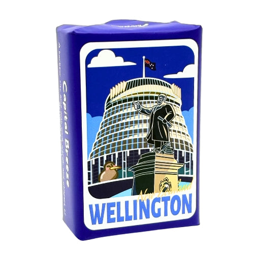 Kiwilove Artist Scented Soap 200g – Capital Breeze (Wellington)