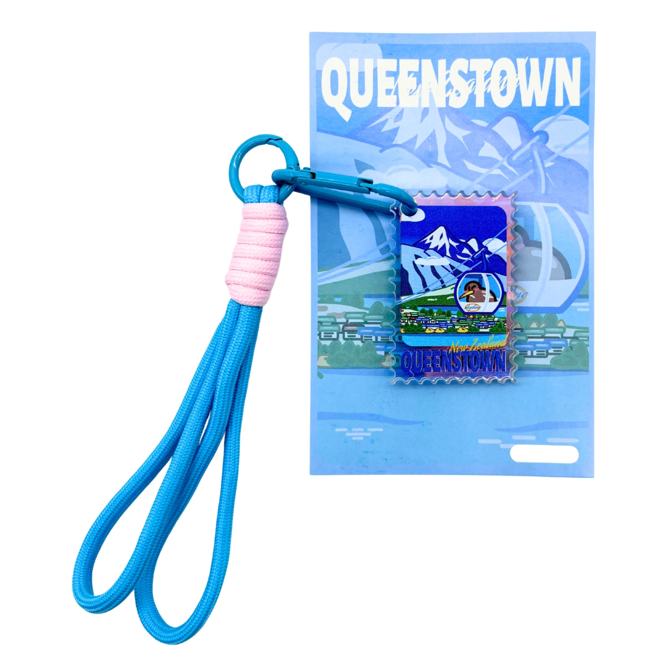 Aoraki Alpine Fresh – Iridescent Colour-Changing Keychain