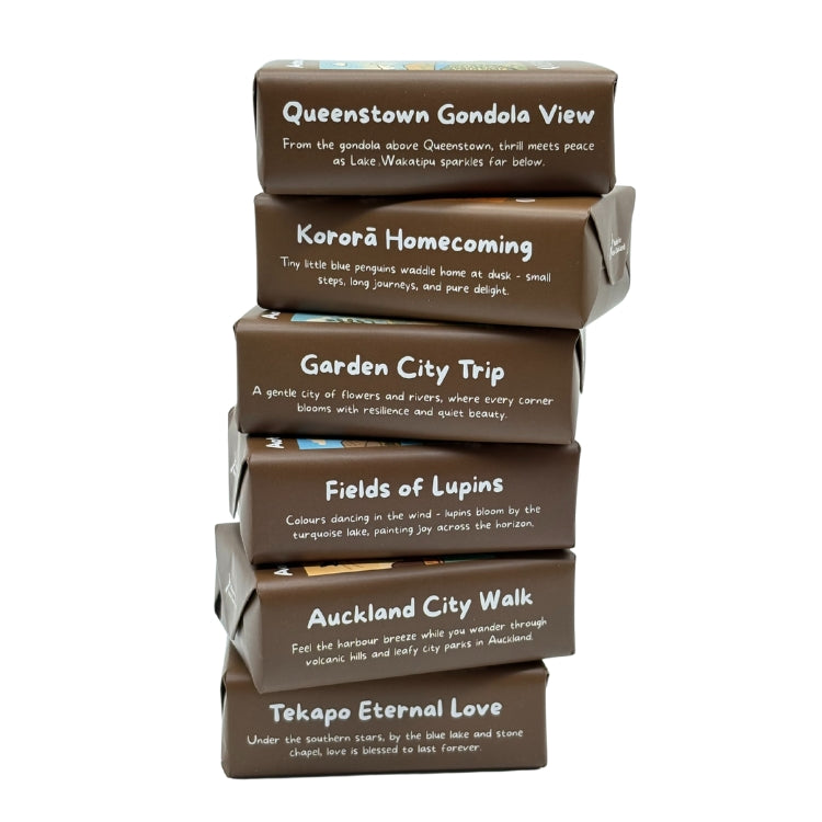 Kiwilove Artist Scented Soap 200g – Auckland City Walk(Auckland)